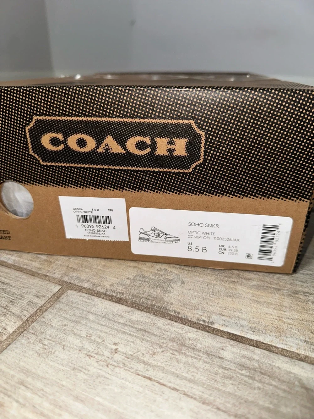 Coach Women’s Soho Sneakers with Cream Accents 👟